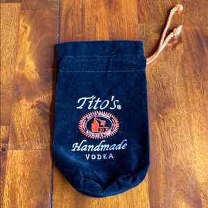 Tito’s Velvet Bag